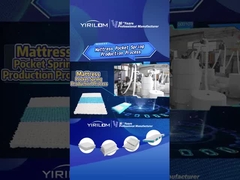 OEM Roll Up Packaging Προσαρμοσμένο 2.0mm Pocket Spring για στρώμα