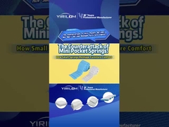 1.4mm 3cm ύψος μικρο μίνι τσέπη ελατήριο για στρώμα