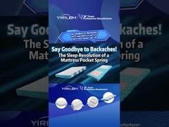 Καλή Ποιότητα 2.0mm Ελατήριο Στρώματος Τσέπης Στρώμα Πηνίο Ελατηρίου