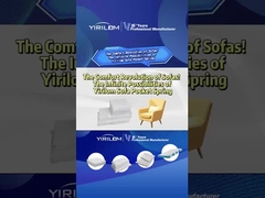 Συμπιεσμένο Ελατήριο Τσέπης Καναπέ 45*45*10cm Ελατήριο Τσέπης Μαξιλάρι Καναπέ