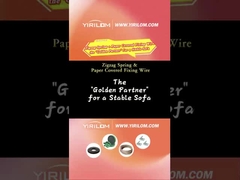 Ελατήρια ζιγκ-ζαγκ για καναπέ-κρεβάτι με ρόδες 3,8mm Factory Furniture