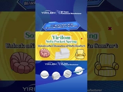 1.8mm 2.0mm Ελατήριο τσέπης για μαξιλάρι καναπέ