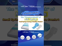 OEM Queen King Size Steel Coil Mattress Pocket Spring με ύφασμα