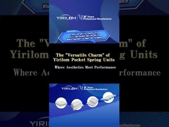 Μη υφασμένα υφάσματα κυλίνδρια ελατήρια για καναπέ μαξιλάρι