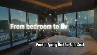 Χονδρική Factory Direct Pocket Spring Unit για Προμήθεια μαξιλαριού καθίσματος καναπέ