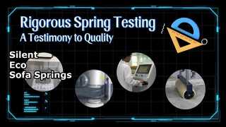 Silent Sofa Springs Φιλικό προς το περιβάλλον & ήσυχη άνεση