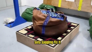 Καναπές ελαστικός ιμάντος για ανθεκτικότητα